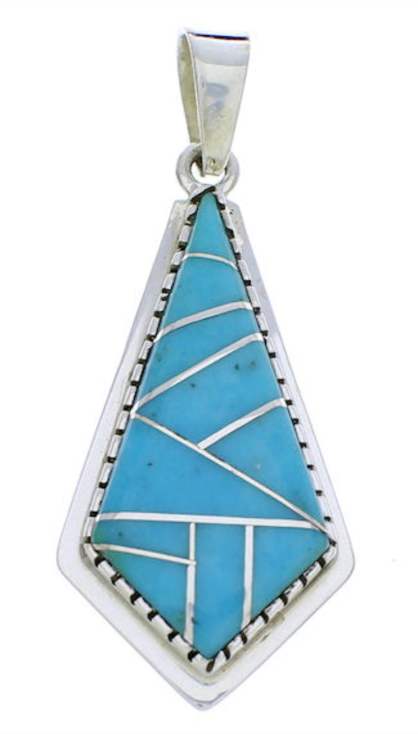Sterling Silver and Turquoise Jewelry Pendant PX23917